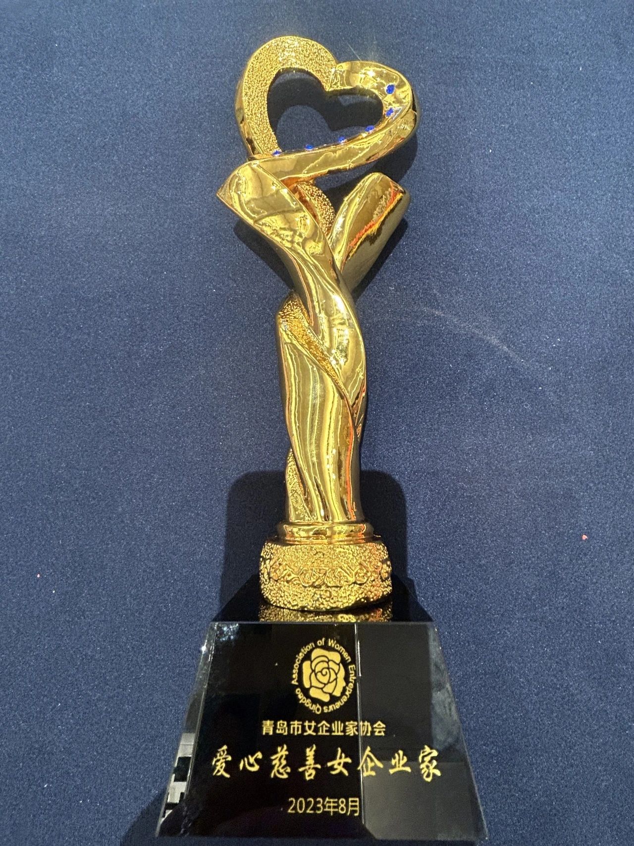 熱烈祝賀集團總經理 張娟 榮獲2022年青島市女企業家協會“愛心慈善女企業家”殊榮